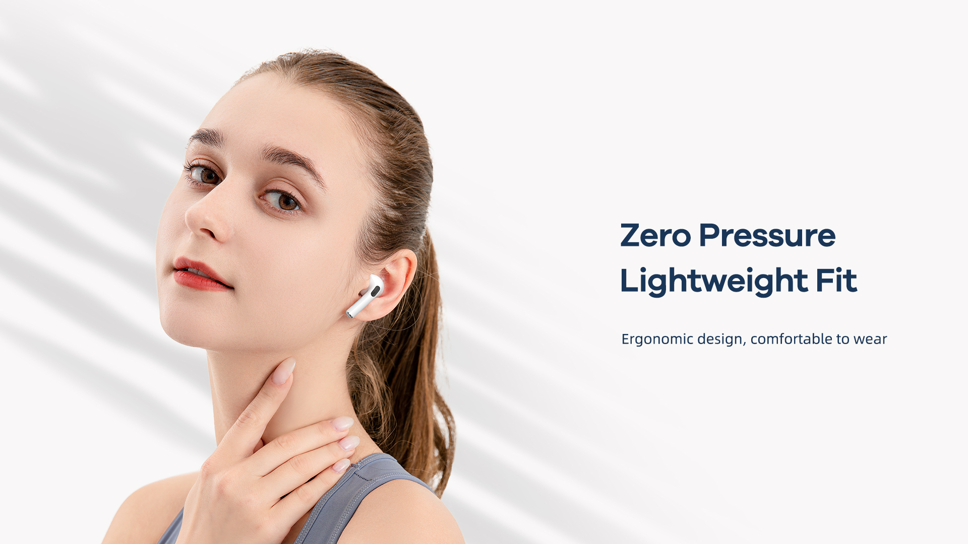 Tai nghe bluetooth Borofone được thiết kế với phong cách hiện đại, nhỏ gọn