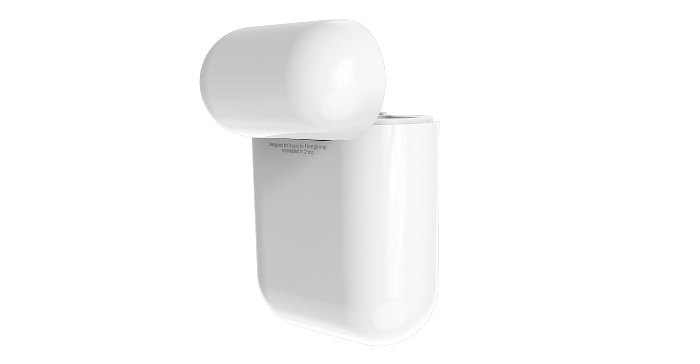 tai nghe có dung lượng pin cho 2,5h nghe nhạc hoặc đàm thoại liên tục và 400mAh của hộp sạc đi kèm