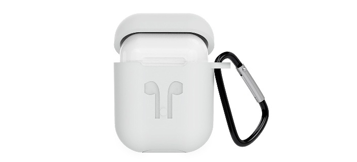 Case Với chất liệu silicon khá dày nên nó bảo vệ khá tốt cho hộp sạc bên trong