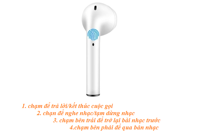 Tai nghe Bluetooth i12 TWS Tai nghe Bluetooth i12 TWS
