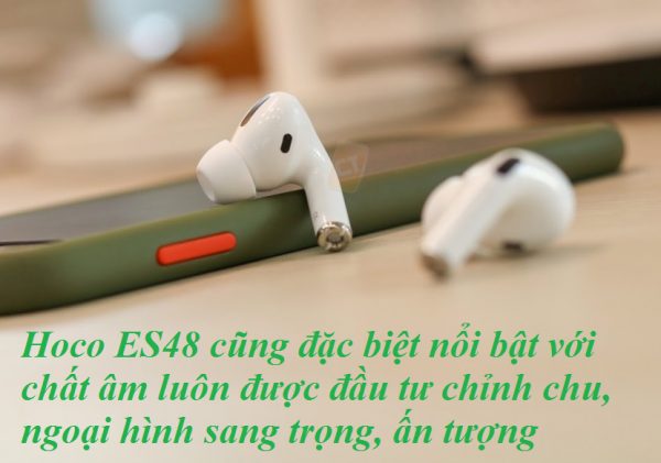 Tai nghe bluetooth Hoco ES84 kết nối nhanh chóng, đơn giản